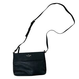 Kate Spade Black Leather Crossbody Bag